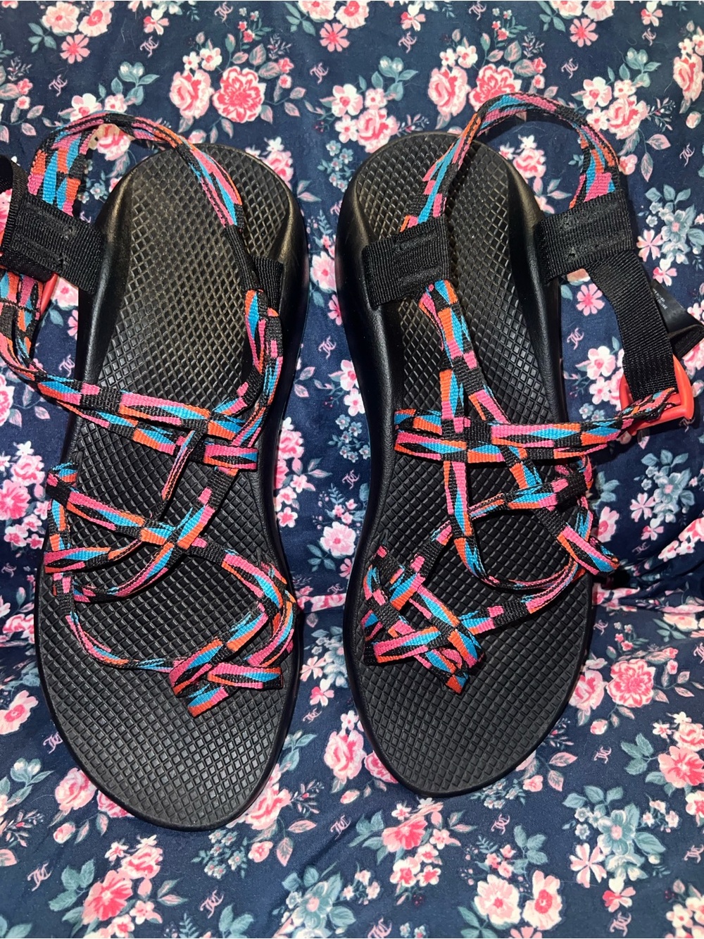 Chaco zx2 multicolor sandals woman size 12